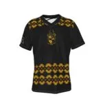 Alpha Phi Alpha All-Over Print Men's Short Sleeve T-shirt with Neckline Tie