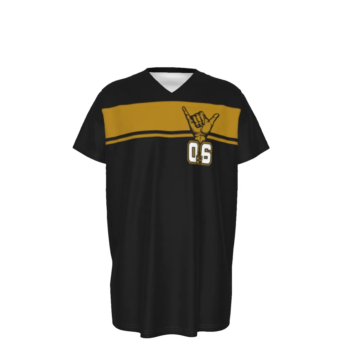Alpha Phi Alpha All-Over Print Men's V-neck Short Sleeve T-shirt