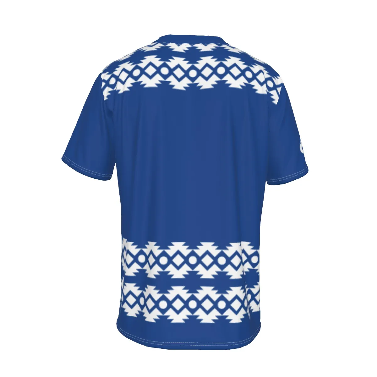 Phi Beta Sigma All-Over Print Men's Short Sleeve T-shirt with Neckline Tie - Image 2