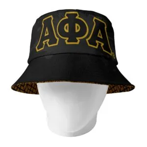 Alpha Phi Alpha Double-Side Printing Fisherman Hat