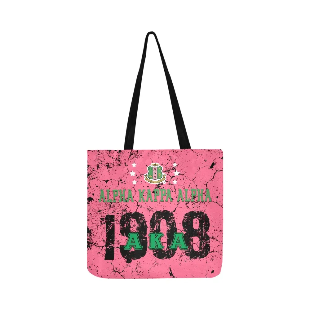 Alpha Kappa Alpha Founding Year Tote Bags - Image 2