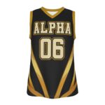 ALPHA PHI ALPHA CHROME V Neck Basketball Top