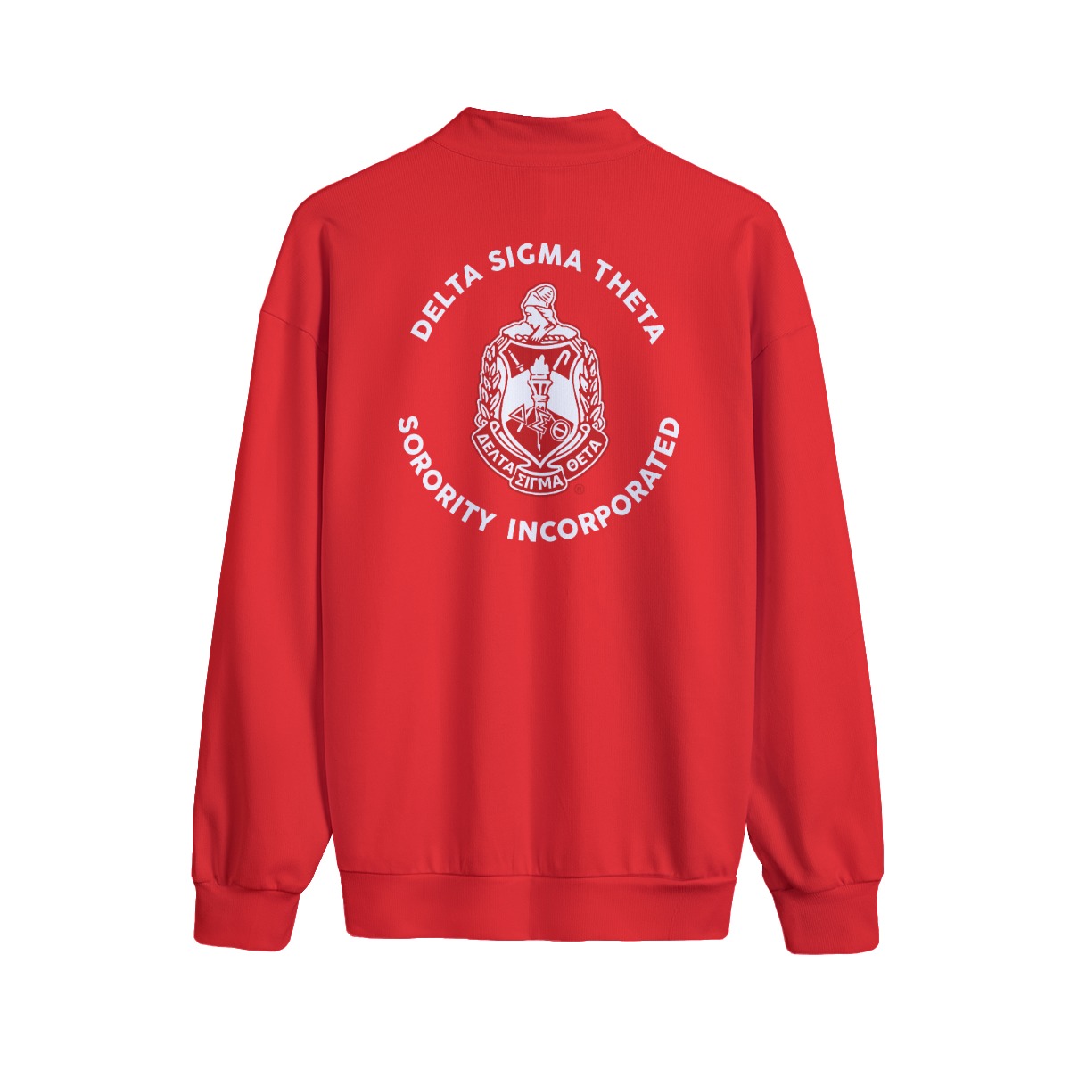 Delta Sigma Theta Quarter-Zip Pullover - Image 2