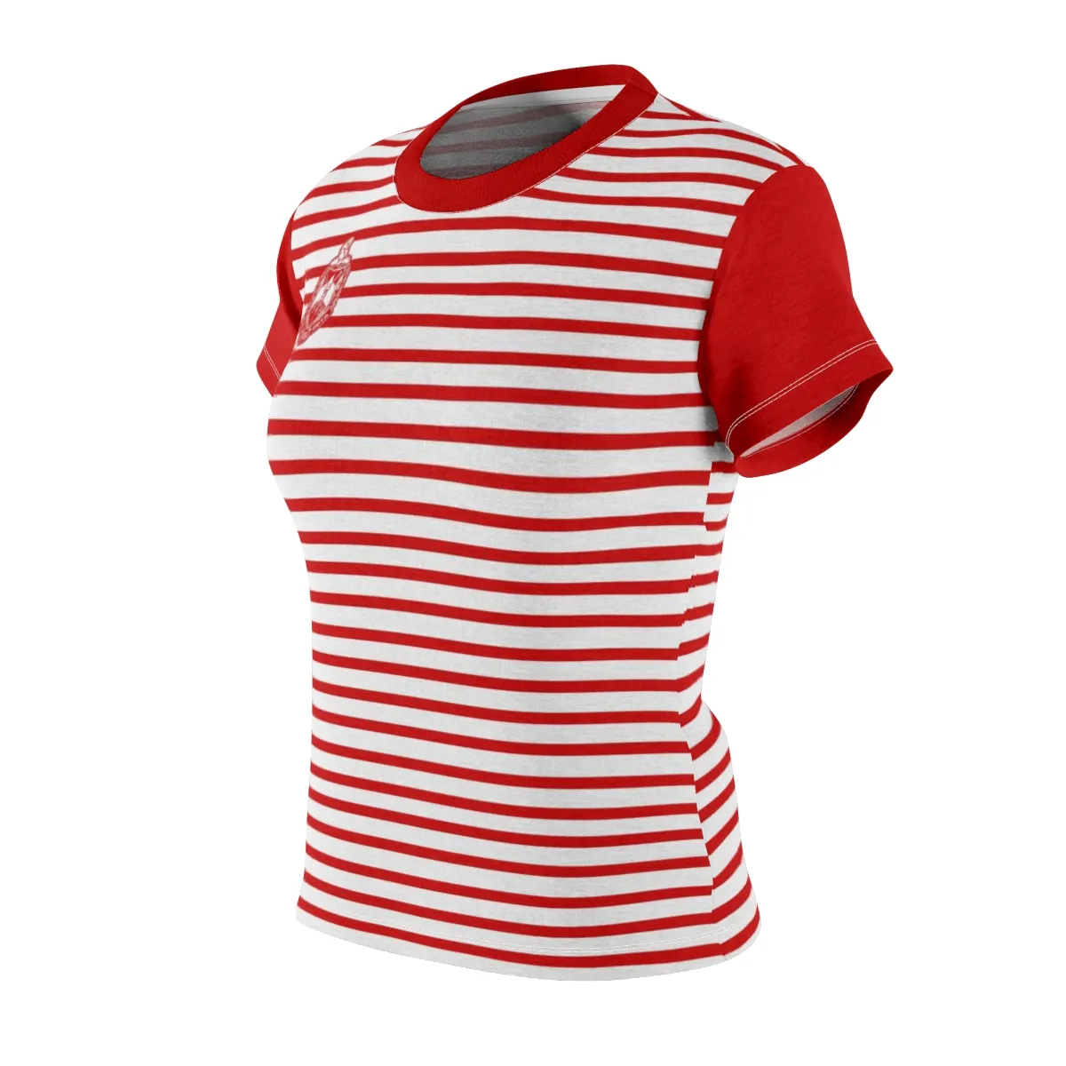 Delta Sigma Theta Stripe Tee - Image 3