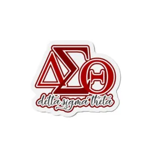 Delta Sigma Theta Die-Cut Magnets