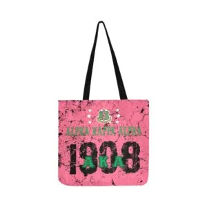 Alpha Kappa Alpha Founding Year Tote Bags