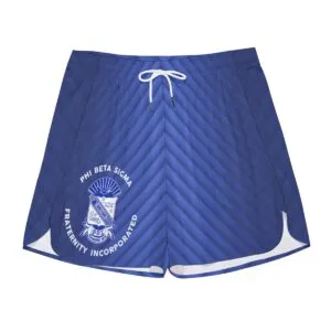 Phi Beta Sigma Men's Side Split Running Sport Shorts