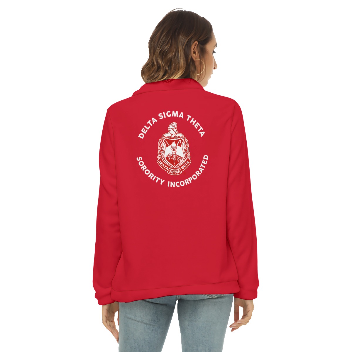 Delta Sigma Theta Quarter-Zip Pullover - Image 3
