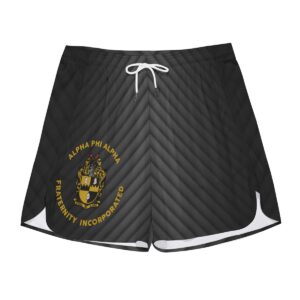Alpha Phi Alpha Men's Side Split Running Sport Shorts