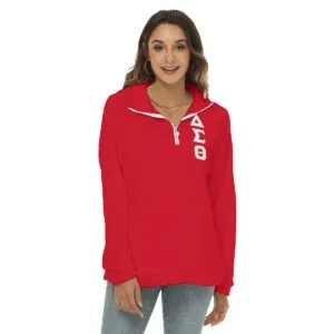 Delta Sigma Theta Quarter-Zip Pullover
