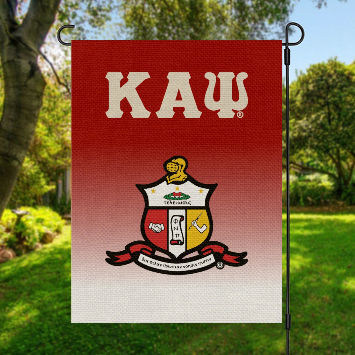 Kappa Alpha Psi Garden Flag - Image 2