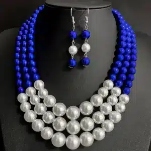 Zeta Phi Beta Necklace Set