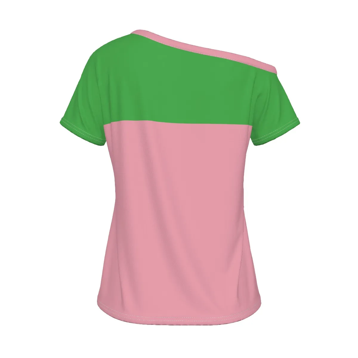 Alpha Kappa Alpha Off-Shoulder T-shirt - Image 2