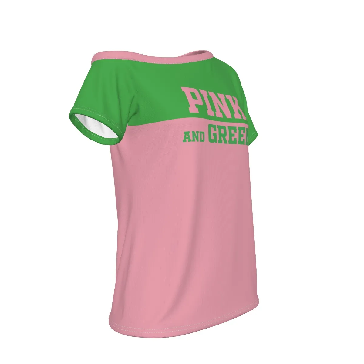 Alpha Kappa Alpha Off-Shoulder T-shirt - Image 3