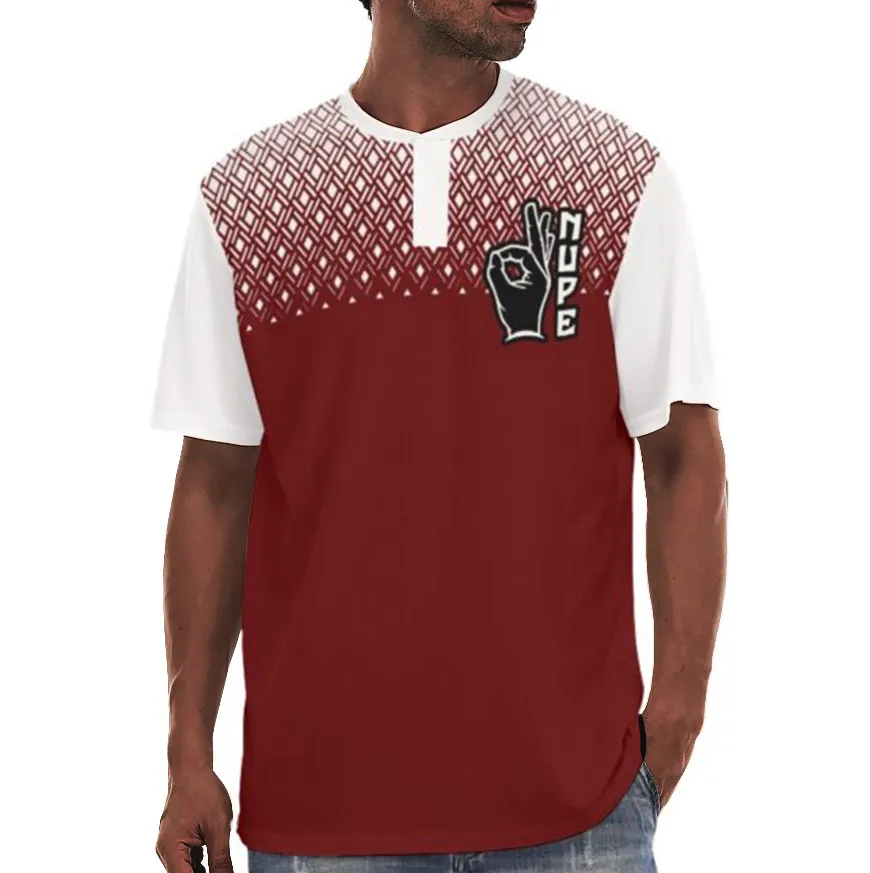 Kappa Alpha Psi hands Football Jersey With Button Closure