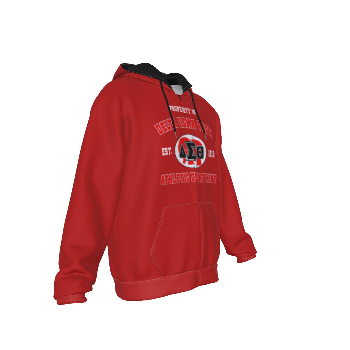 Delta Sigma Theta Varsity Hoodie - Image 3