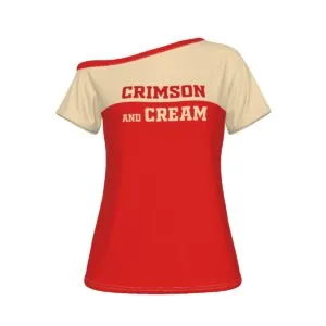 Delta Sigma Theta Off-Shoulder T-shirt