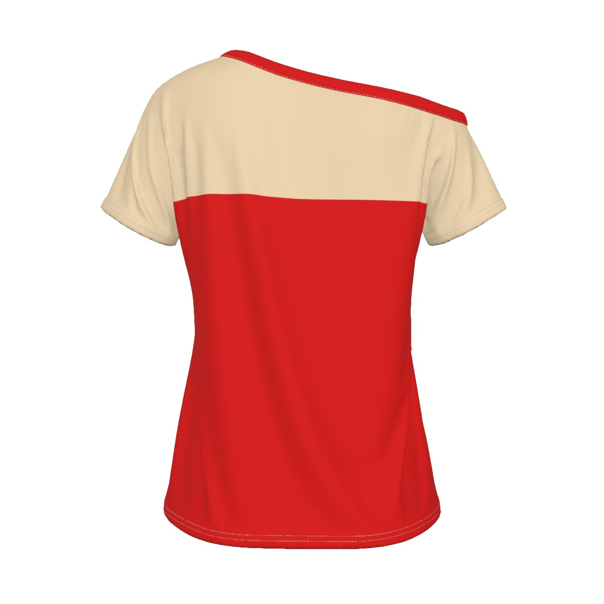 Delta Sigma Theta Off-Shoulder T-shirt - Image 2
