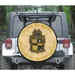 Alpha Phi Alpha Car tire cover