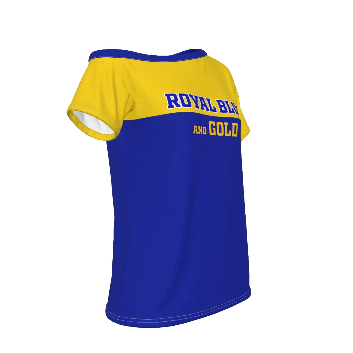 Sigma Gamma Rho Off-Shoulder T-shirt - Image 3