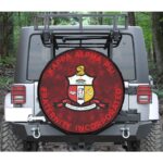 Kappa Alpha Psi Car tire cover