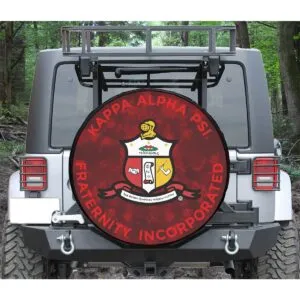 Kappa Alpha Psi Car tire cover