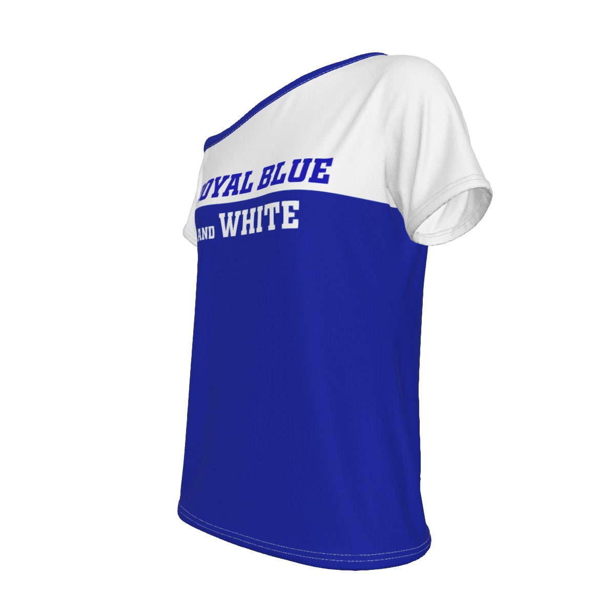 Zeta Phi Beta Off-Shoulder T-shirt - Image 4