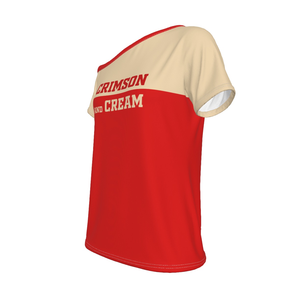 Delta Sigma Theta Off-Shoulder T-shirt - Image 4