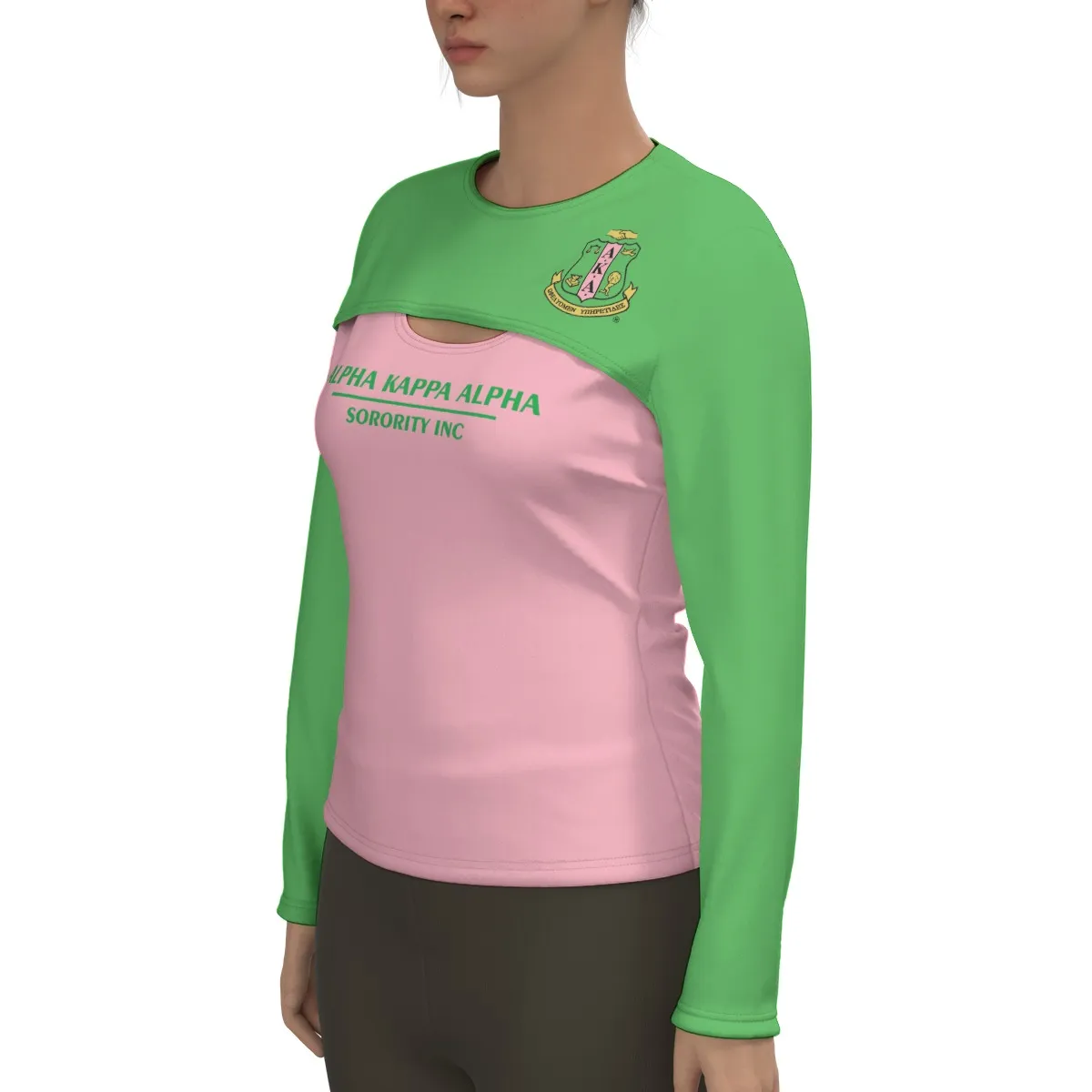Alpha Kappa Alpha Two-piece Sport Sweatshirt - Image 3