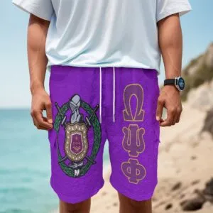 Omega Psi Phi Men's Cargo Shorts