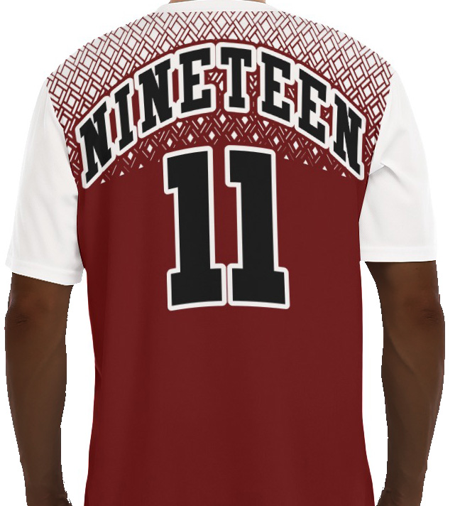 Kappa Alpha Psi hands Football Jersey With Button Closure - Image 2