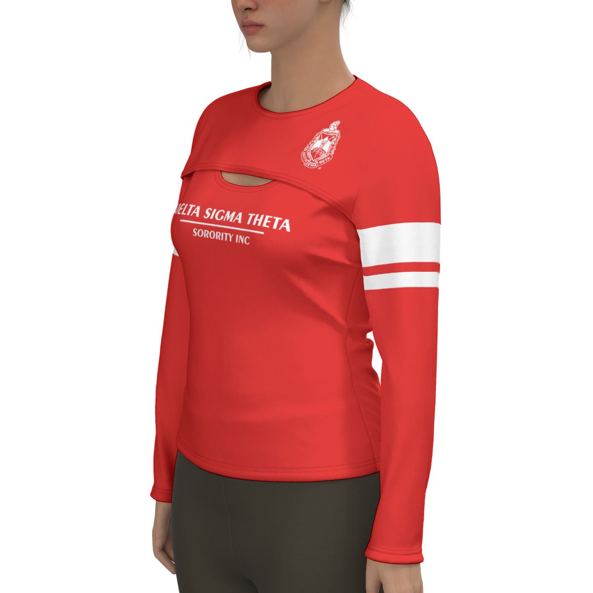 Delta Sigma Theta Two-piece Sport Sweatshirt - Image 3
