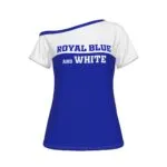 Zeta Phi Beta Off-Shoulder T-shirt