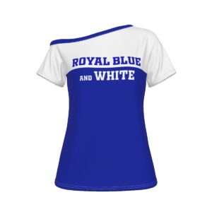 Zeta Phi Beta Off-Shoulder T-shirt