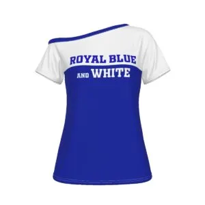 Zeta Phi Beta Off-Shoulder T-shirt