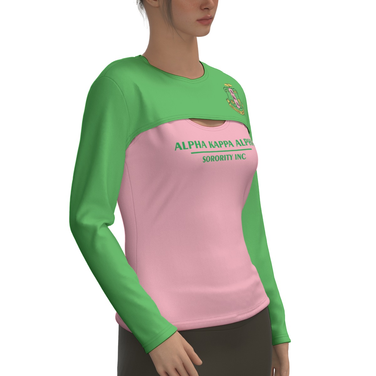 Alpha Kappa Alpha Two-piece Sport Sweatshirt - Image 4