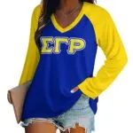 Sigma Gamma Rho Long sleeve loose tee