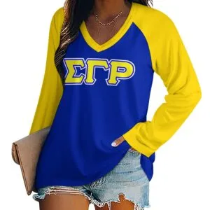 Sigma Gamma Rho Long sleeve loose tee