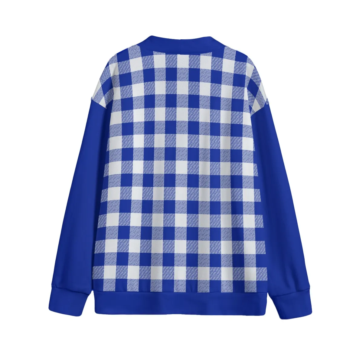 Phi Beta Sigma Knitted Fleece Cardigan With Button Closure - Image 2
