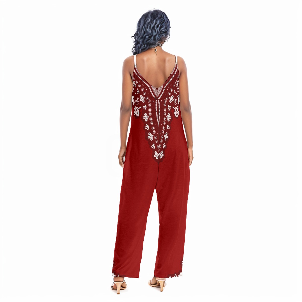 Delta Sigma Theta Loose Cami Jumpsuit - Image 4