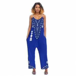 Zeta Phi Beta Loose Cami Jumpsuit