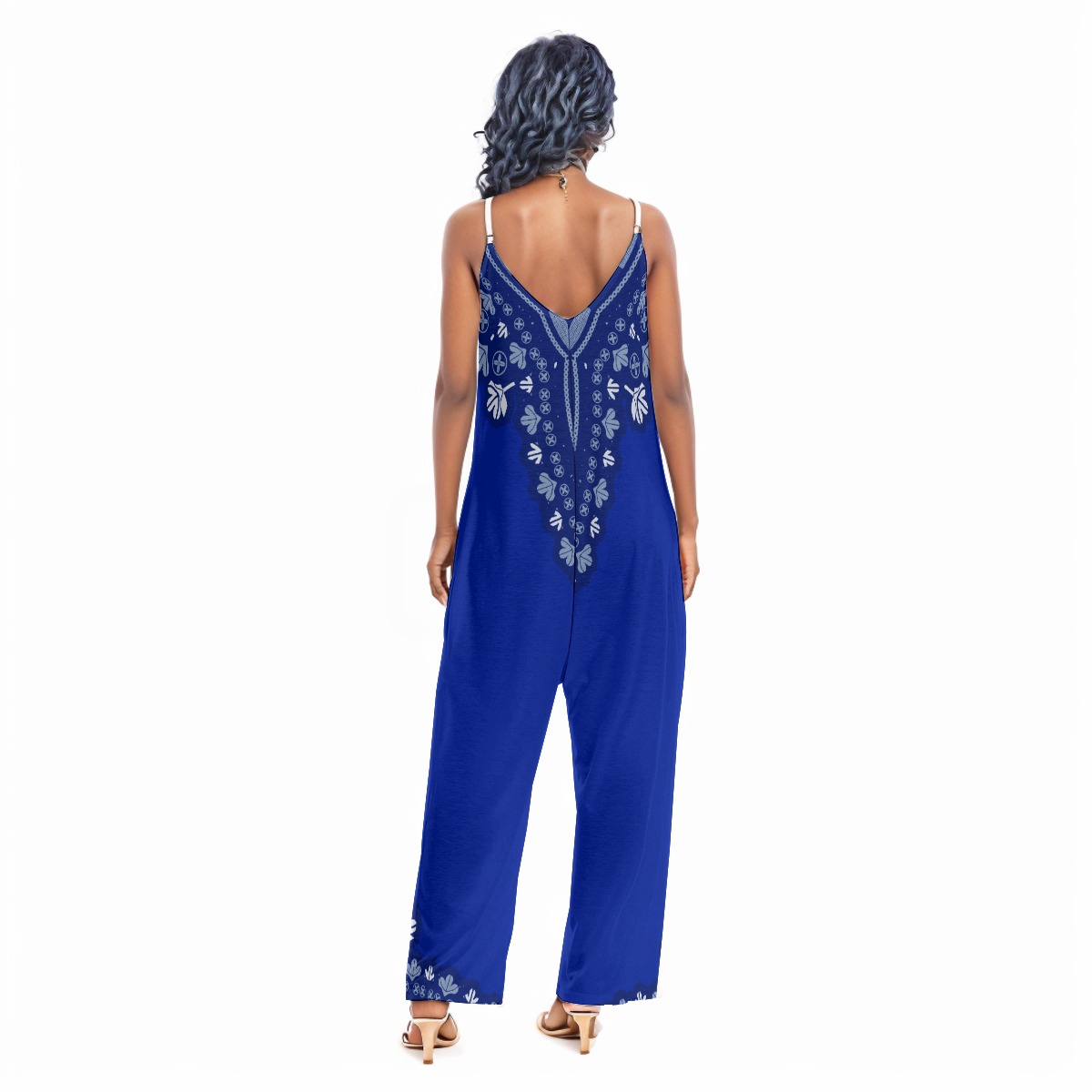 Zeta Phi Beta Loose Cami Jumpsuit - Image 4