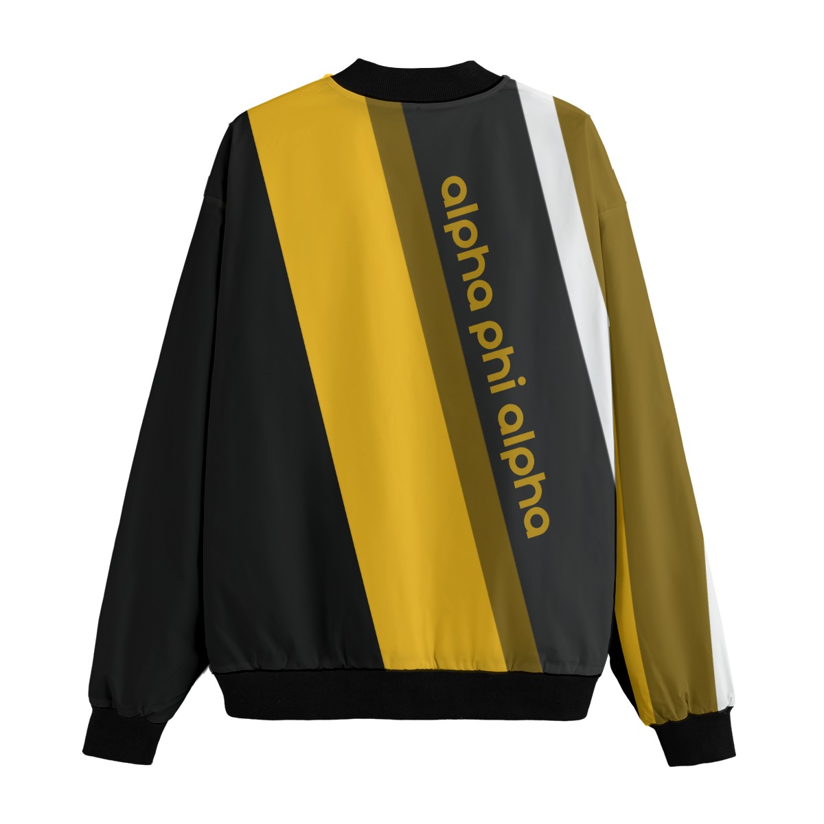 Alpha Phi Alpha Fleece Bomber Jacket - Image 2