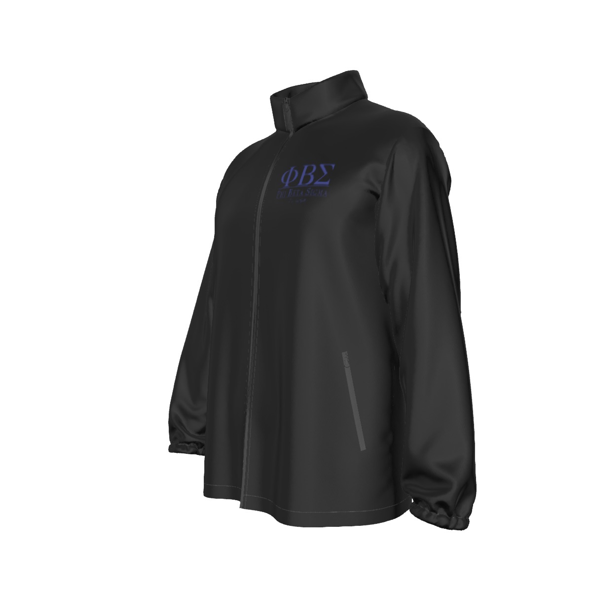 Phi Beta Sigma Jersey-Lined Jacket - Image 4