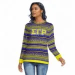 Sigma Gamma Rho O-neck Long Sleeve T-shirt