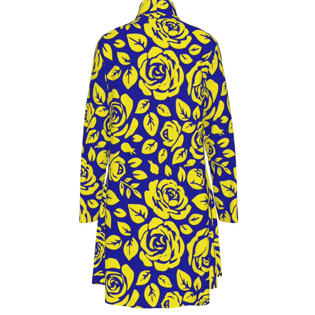 Sigma Gamma Rho High Neck Dress With Long Sleeve - Image 2