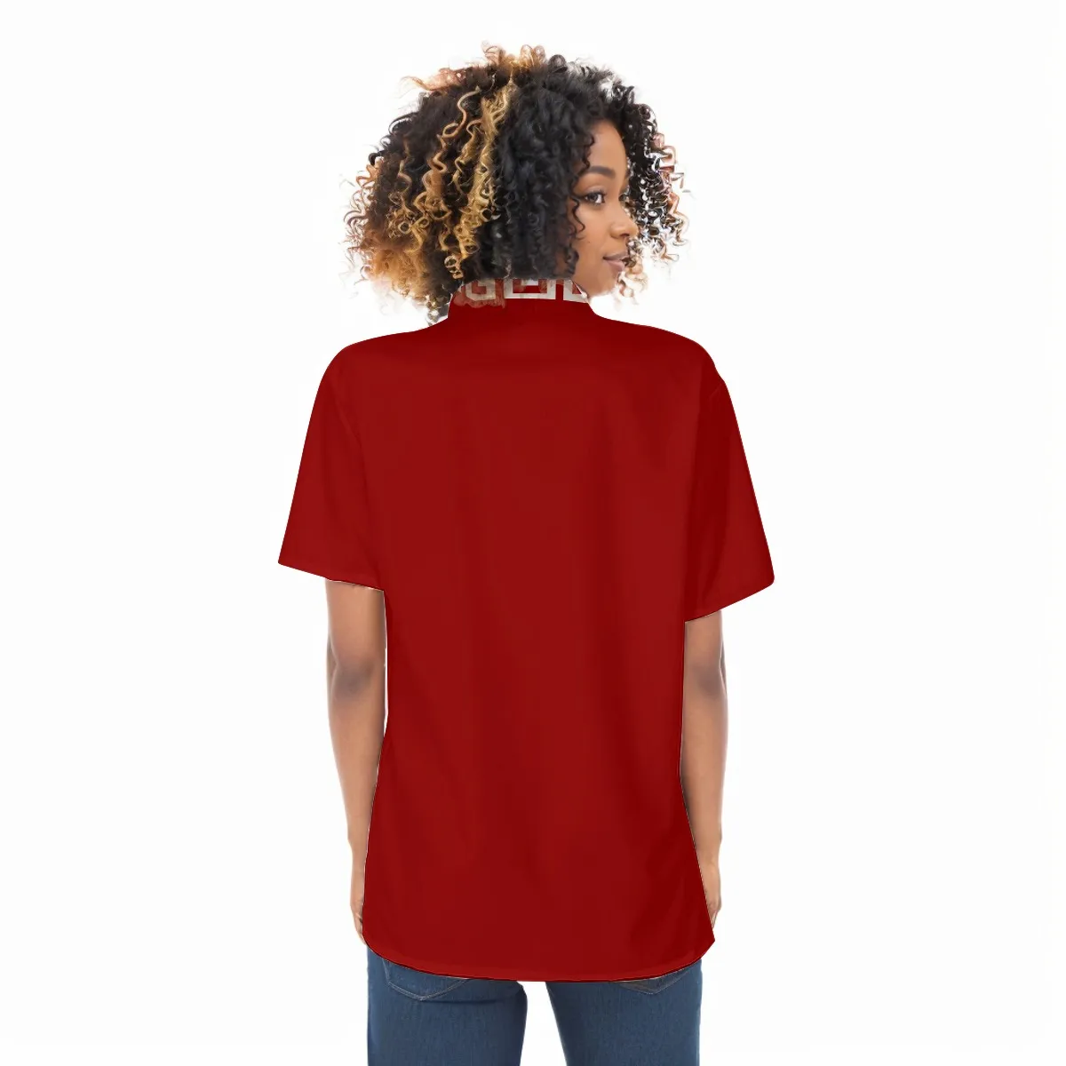 Delta Sigma Theta Short Sleeve Shirt With Pocket - Image 4