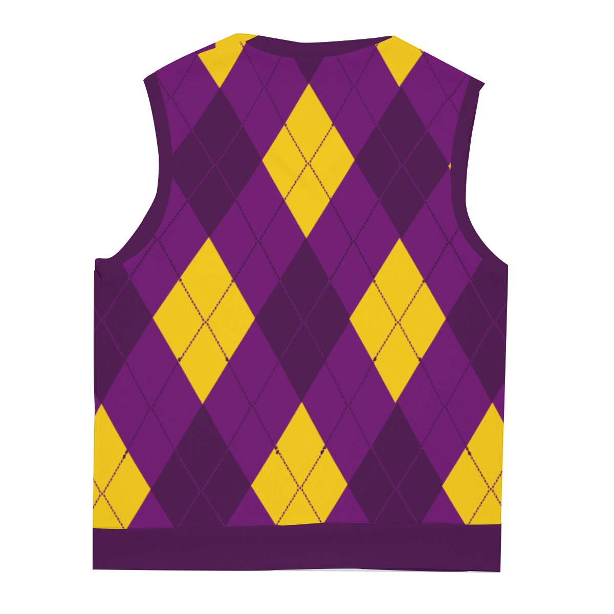 Omega Psi Phi V-neck Christmas Vest - Image 6