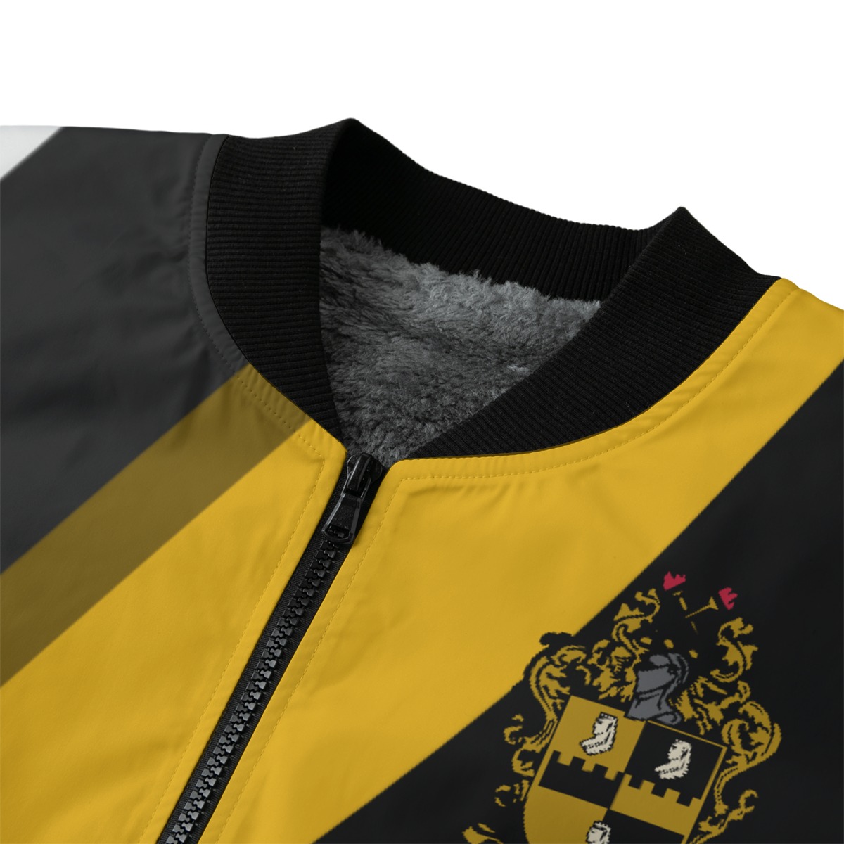 Alpha Phi Alpha Fleece Bomber Jacket - Image 4