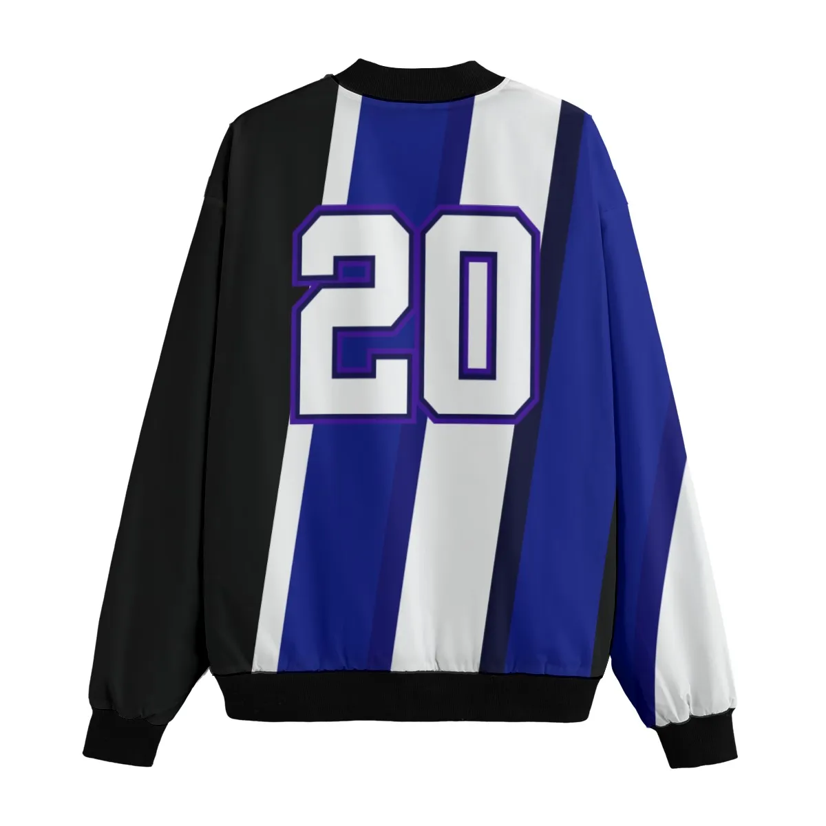 Zeta Phi Beta Fleece Bomber Jacket - Image 2